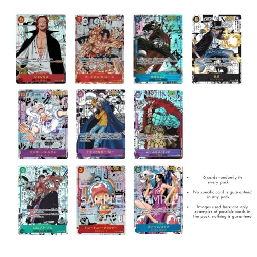One Piece Cards Pack Bundle Z245