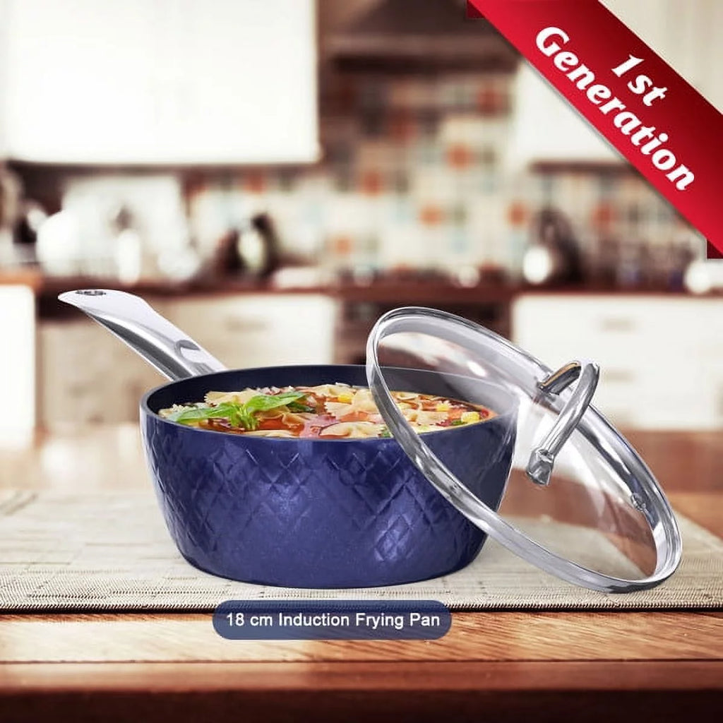 3Pieces Non Stick Aluminum Ceramic Frying Pan Set G579