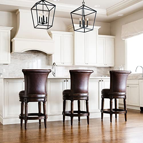 White Oak Finish Natural Color Fabric Counter Height Barstool with Back, Set of 2 K2598