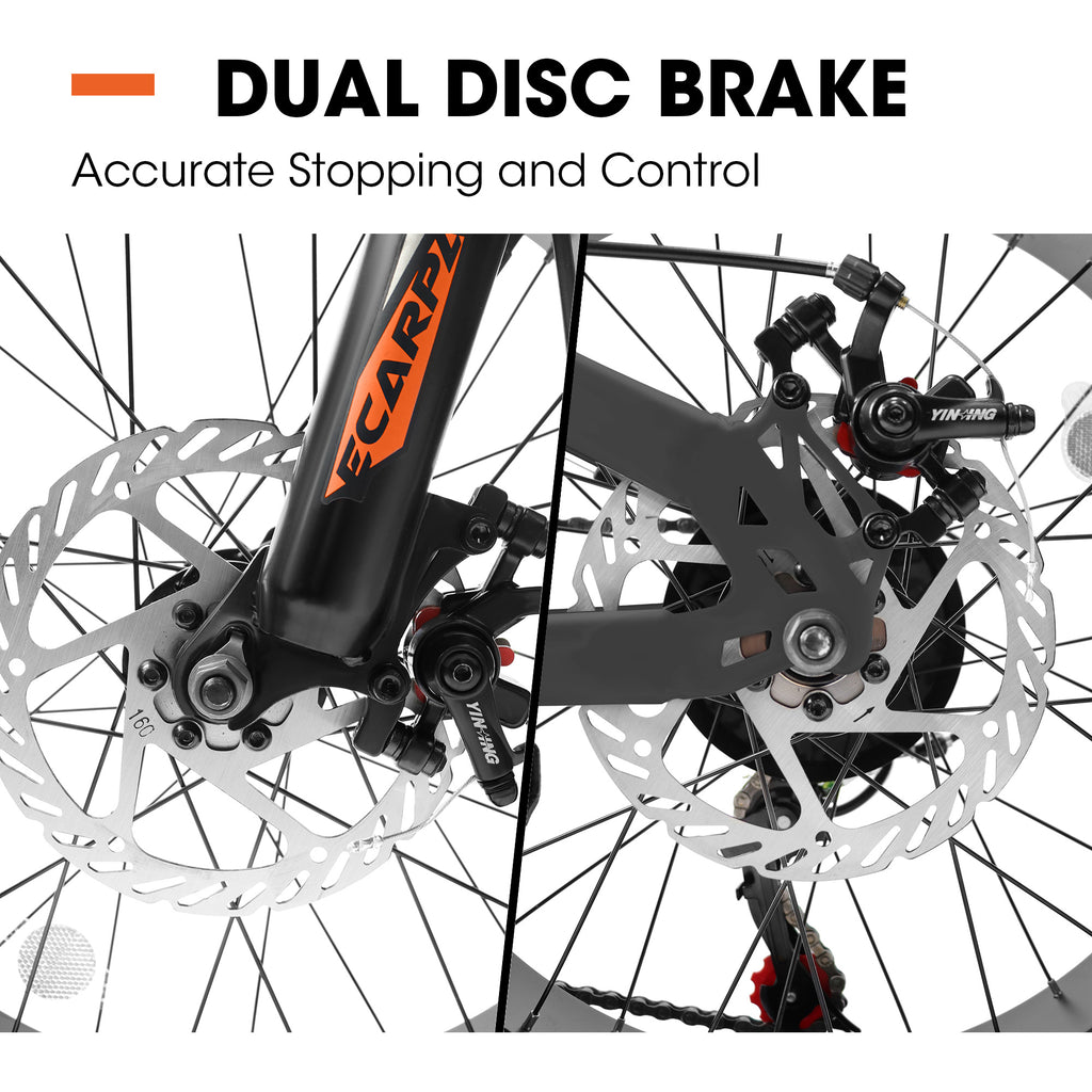 All-Terrain Fat Tire Bike with Shimano 7-Speed I59403