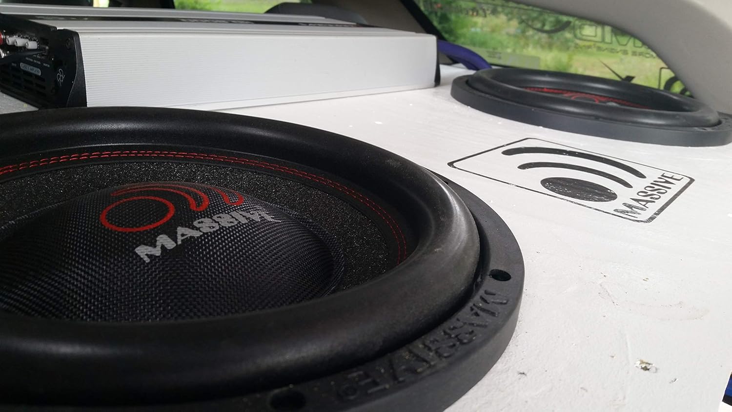 6.5 Inch Car Audio Subwoofer 250 Watt RMS Dual 4 Ohm Y772698