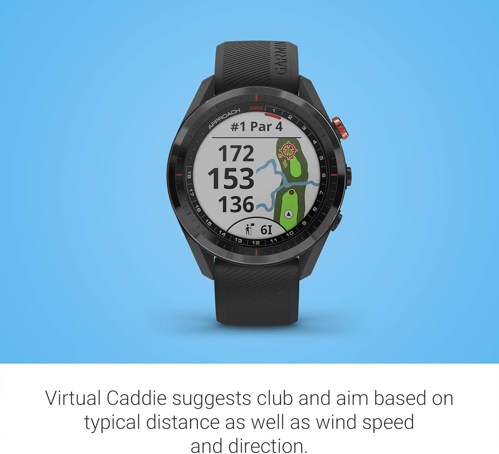 Black Golf GPS Watch K80056