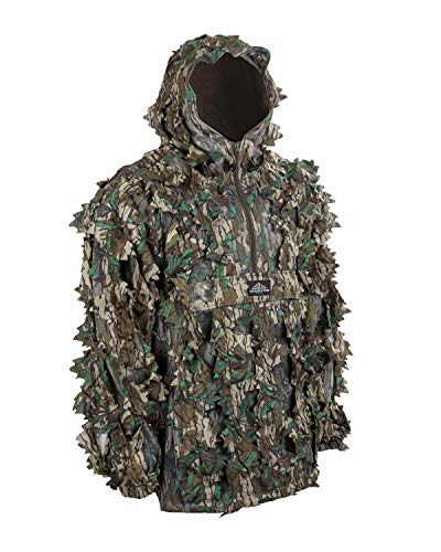 Camouflage Leafy Hunting Jacket with Hood R1093