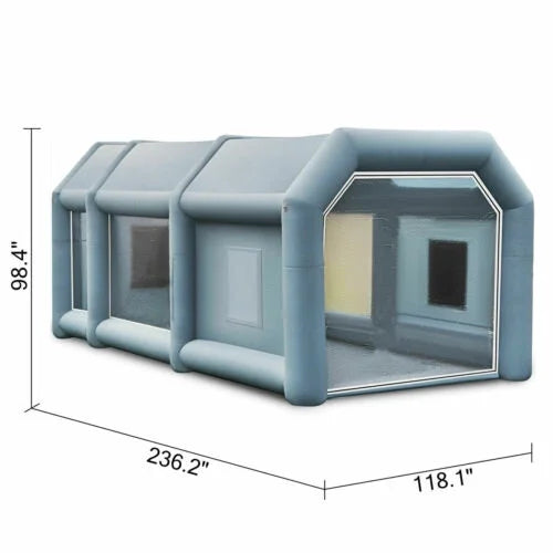 20x10x8 Feet Inflatable Spray Paint Booth Tent B5269