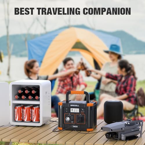 230.88Wh 300W Portable Power Station with 60W USB-C PD Output J60403