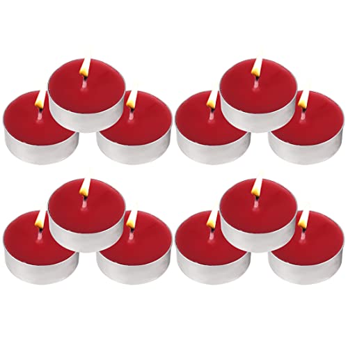 12 Pack Brown Scented Cinnamon Tealights Candle E90591
