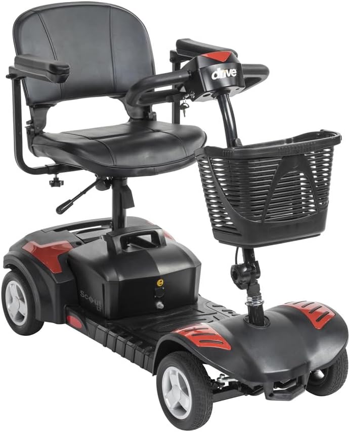 Blue 4-Wheel Travel Mobility Scooter M216564