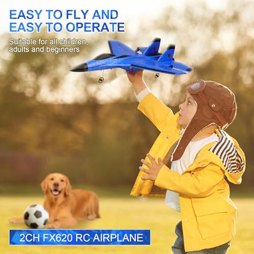 Yellow 2CH RC Airplane Ready to Fly A87923
