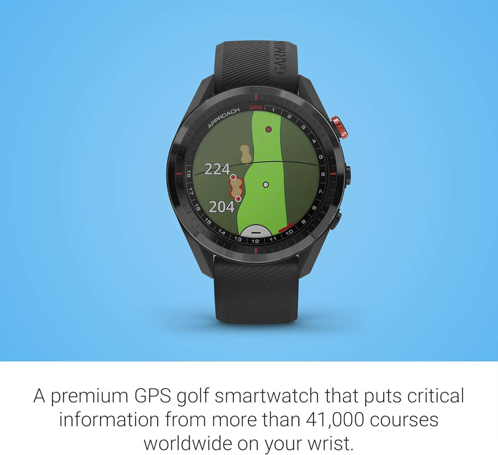 Black Golf GPS Watch K80056
