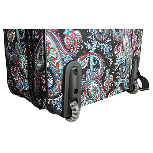 Women's Fashion Print Rolling 17" Laptop Case H3991