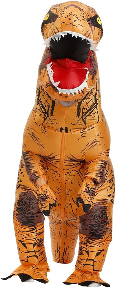 Inflatable T-rex Halloween Costume V1317