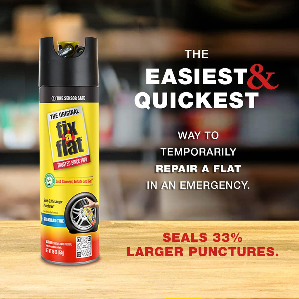 16 oz. Aerosol Tire Repair and Inflator, Pack of 6 N8095