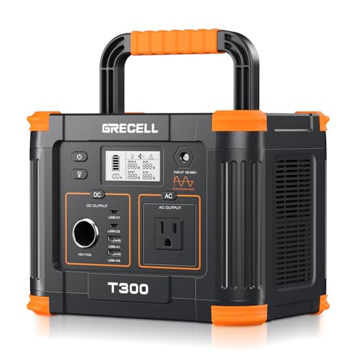 230.88Wh 300W Portable Power Station with 60W USB-C PD Output J60403