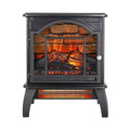 1500W Infrared Freestanding Electric Fireplace Stove Heater with Remote B3149