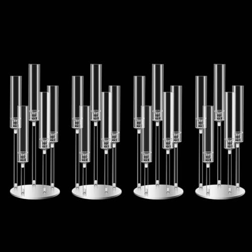 10pcs Black 5 Arms Candelabra Centerpieces L45621