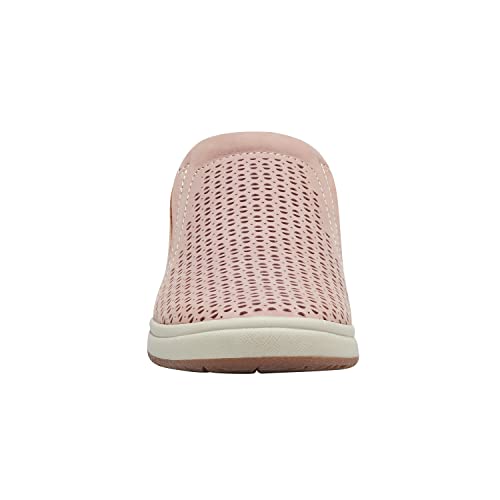 Slip-On Leather Clog with Breathable Cutouts O293