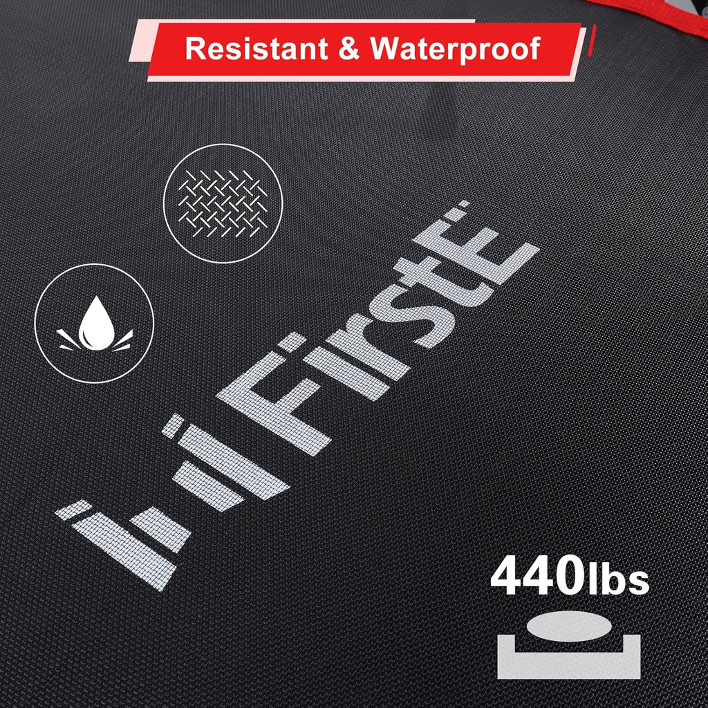 50" Foldable Fitness Trampoline with Adjustable Foam Handle C36388