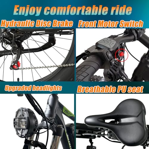 26 in Fat Tire Electric Bike Z7028
