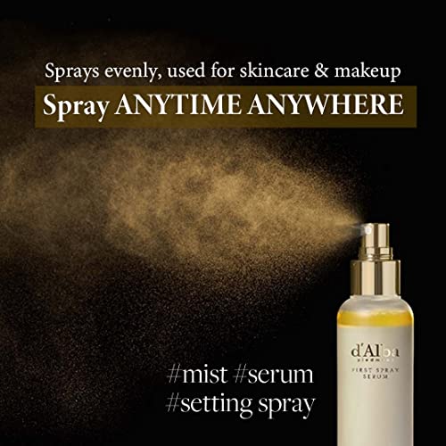 Italian White Truffle First Spray Serum, Vegan Skin Care, Hydrating Face Moisturizer, Glow Serum, Non Comedogenic, All In One Mist, Korean Skin Care (3.38 fl oz.) E954