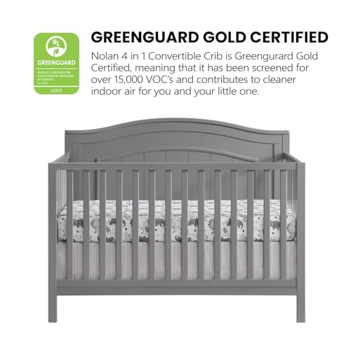 4-in-1 Convertible Crib, Snow White Q173461