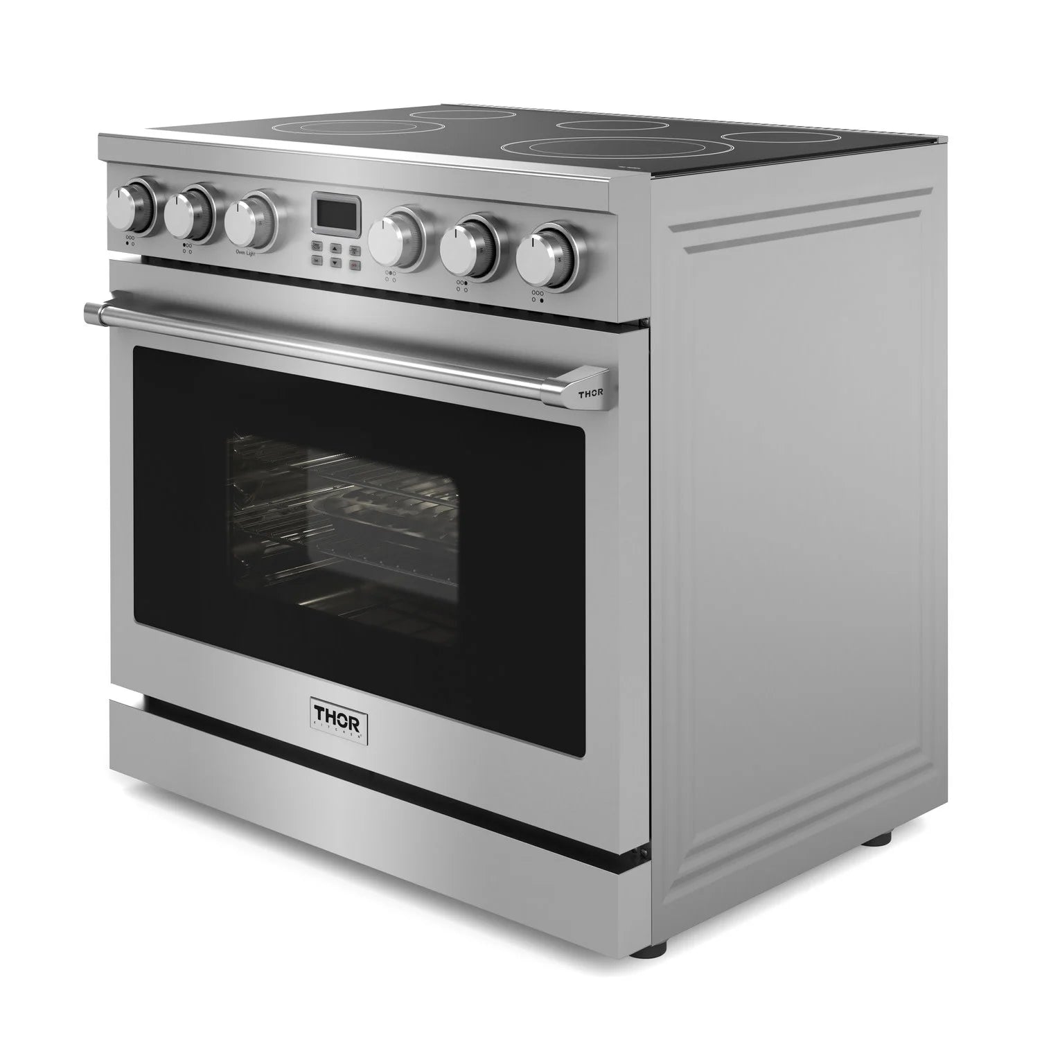 36" Wide 6 Cu. Ft. Free Standing Electric Range - Stainless Y66007
