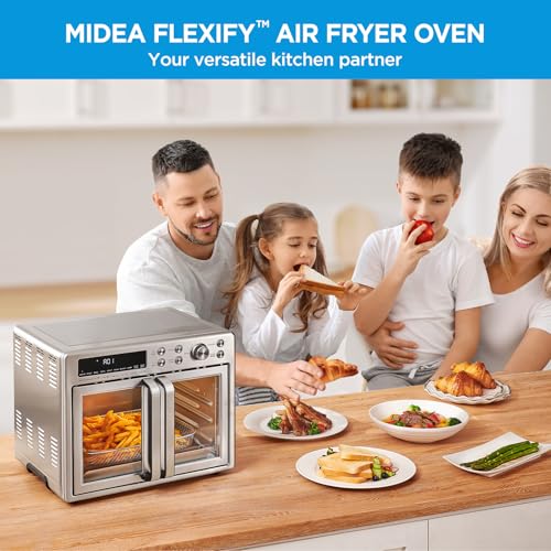26.4 QT Stainless Steel French Door Toaster Oven Air Fryer Combo W3241