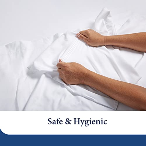 Set of 2 Standard White Pillowcases R417