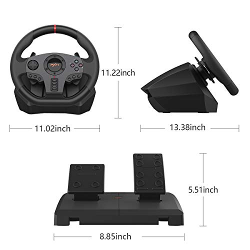 PC Steering Wheel with Linear Pedals J81779