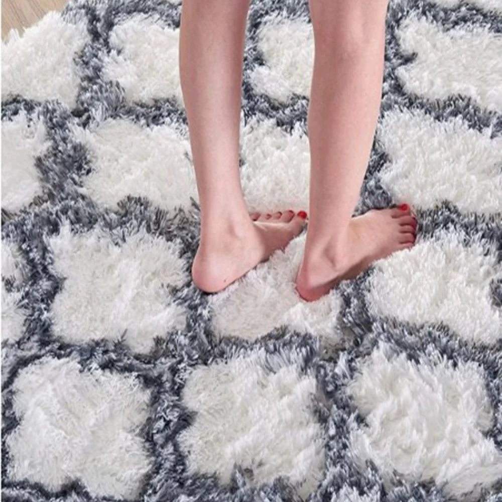 Soft Velvet Area Rug P63385