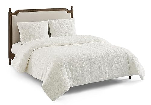 Full-Queen 3-Piece Faux Fur Comforter Set K405