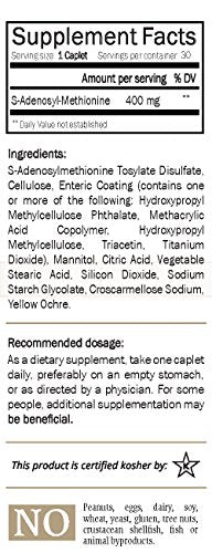 SAM-e 400mg 30 Enteric Coated Caplets M2623