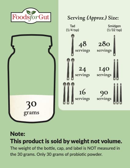 Lactobacillus Acidophilus Probiotic Powder 200 Billion cfu's (30 Grams) W302