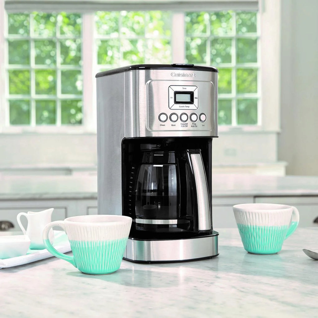 14 Cup Programmable Silver Coffeemaker Q342697