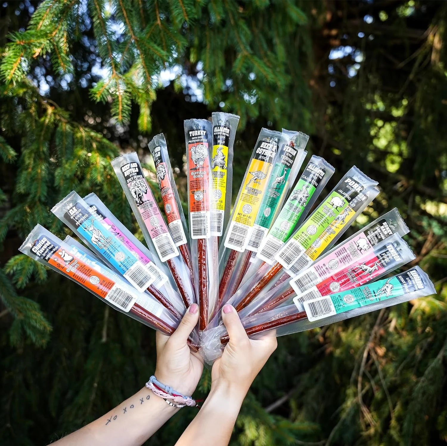 10 Piece Game Jerky Sticks Variety Pack B49647