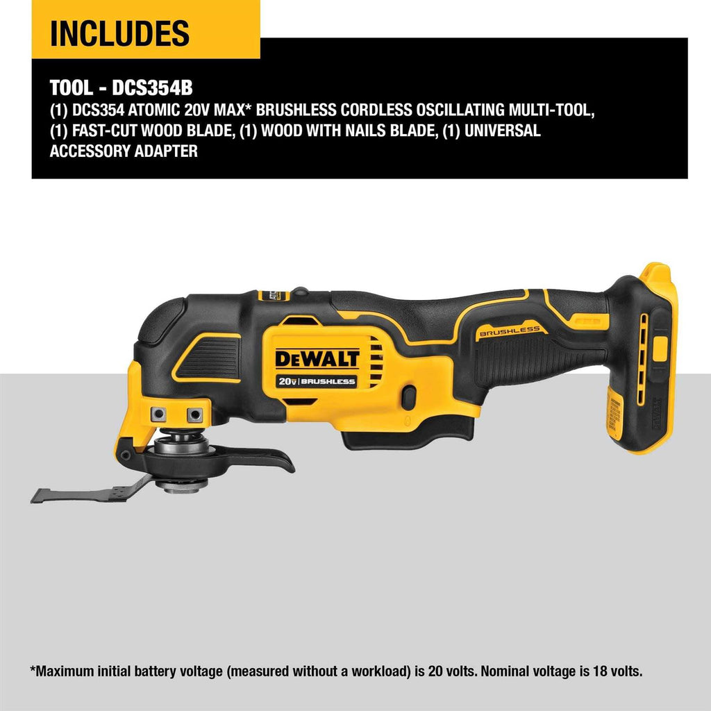20V Max Brushless Cordless Oscillating Multi-Tool G7034