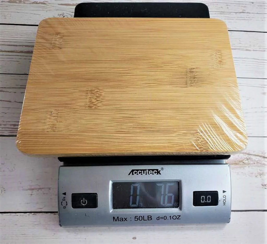 24 Pieces 8" x 6" Rectangular Plain Bamboo Cutting Board U718976