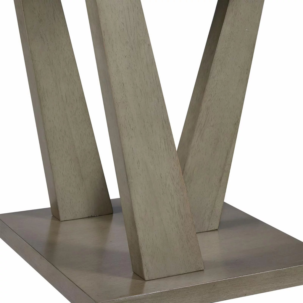 Gray Square End Table A361139