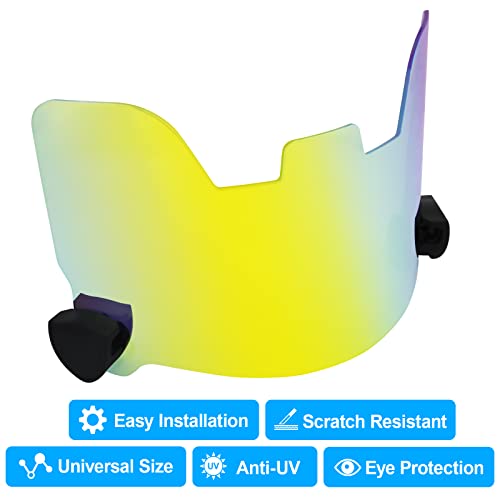 Tinted Football Helmet Visor E412767