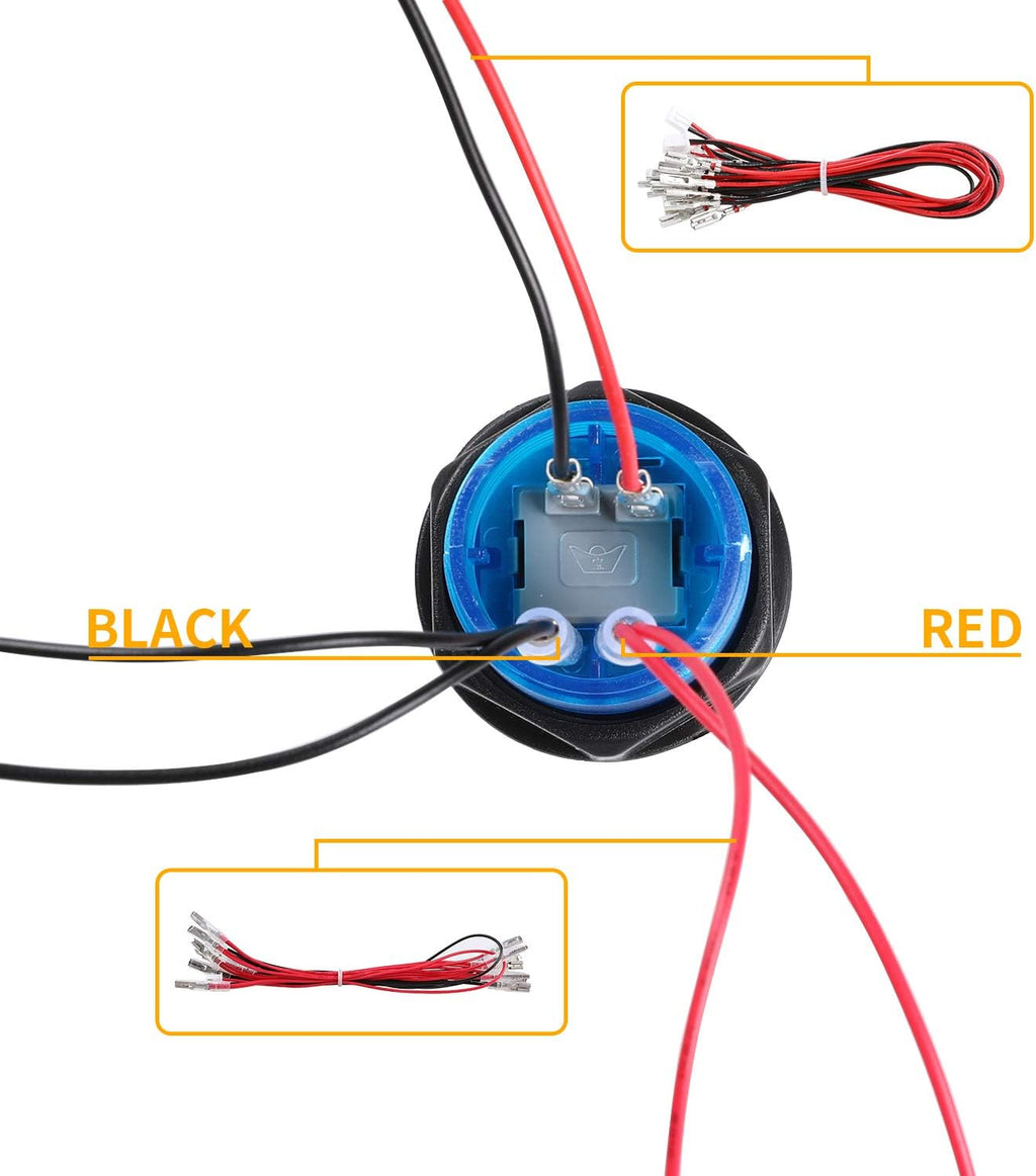 4 Player LED Arcade DIY Kit with Joystick, Buttons, USB Encoder Y4336