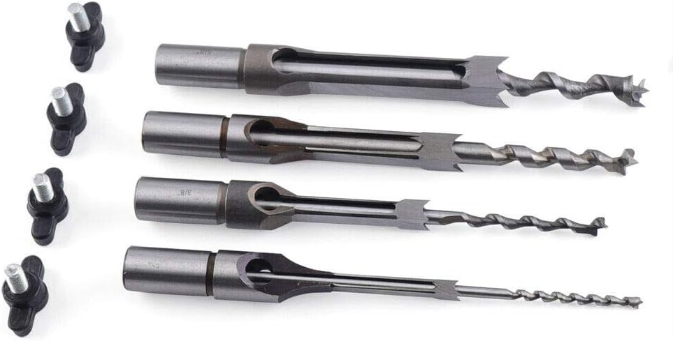 Woodworking Bench Mortiser Square Hole Chisel Drilling Machine Z775628