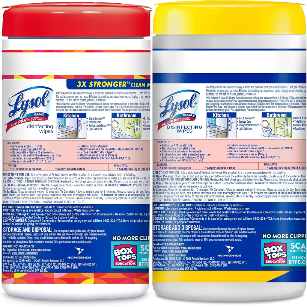 320 Count Disinfecting Wipes V770