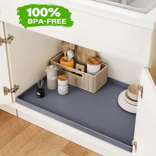 Waterproof Silicone Under Sink Mat 34" x 22" U352