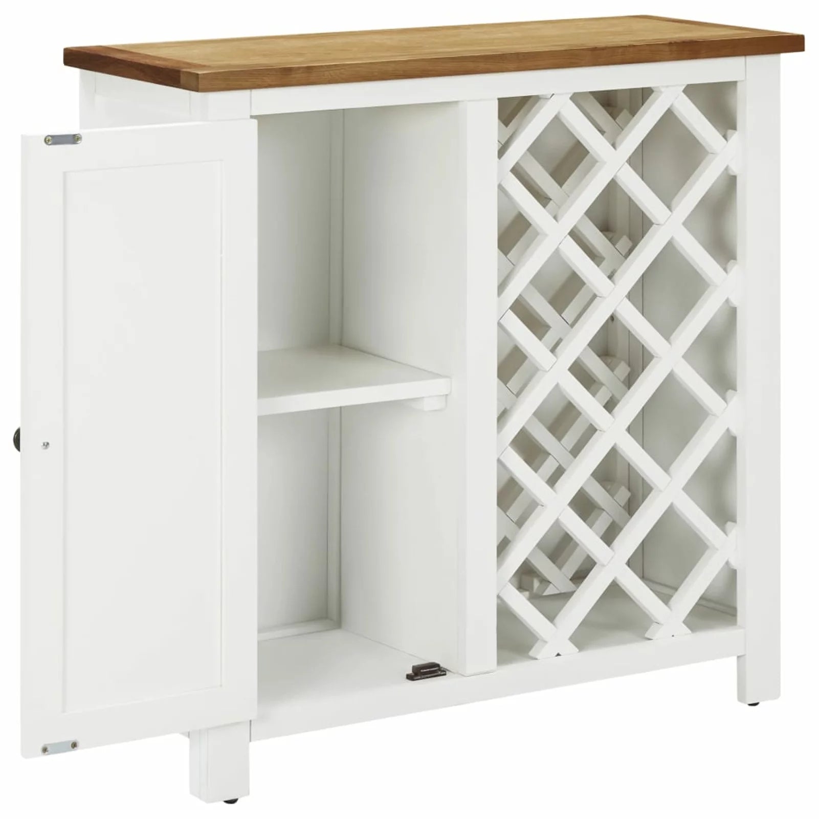 Solid Oak Wood Cabinet E70518
