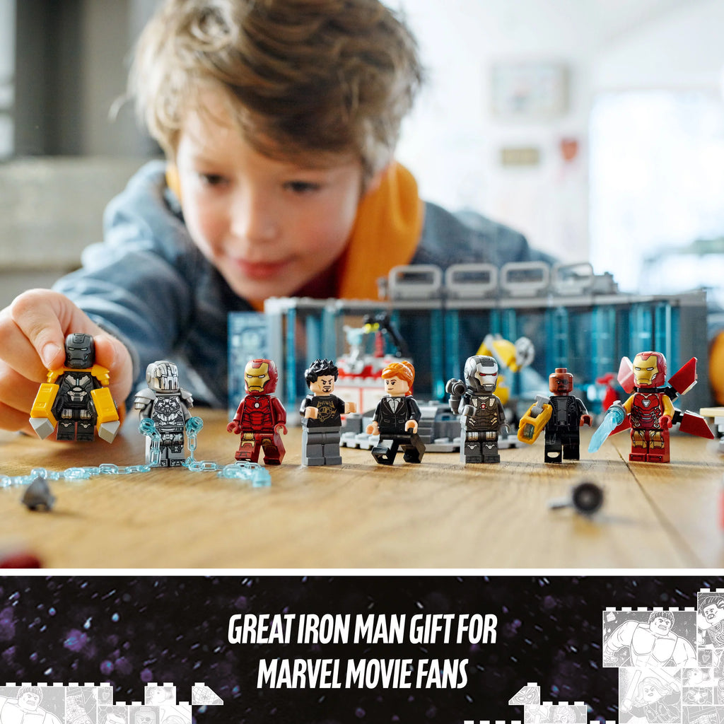 LEGO Marvel Iron Man Armory Toy Building Set 76216 L355