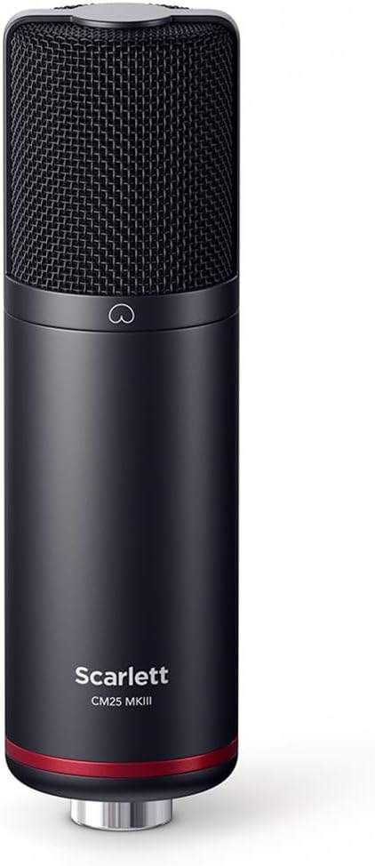USB Audio Interface with CM25 Condenser Microphone and SH-450 Headphones T21985