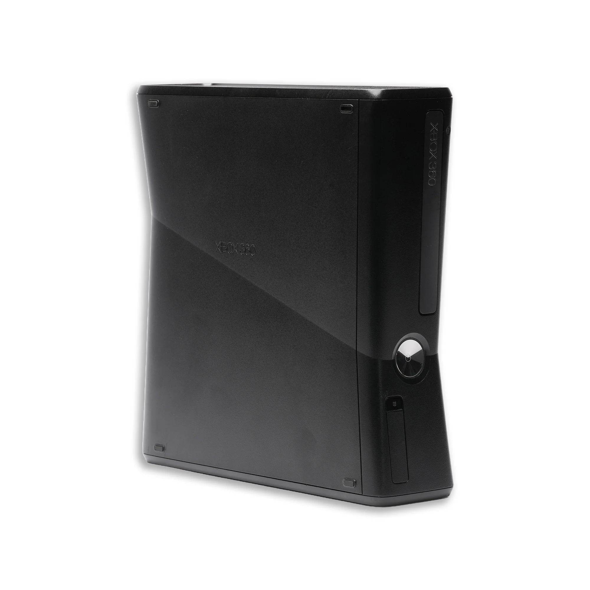 Black Xbox 360 S 4GB Game Console with 2 Wireless Controllers Y409020
