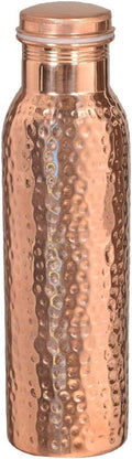 32 Oz Hammered Copper Water Bottle H8379
