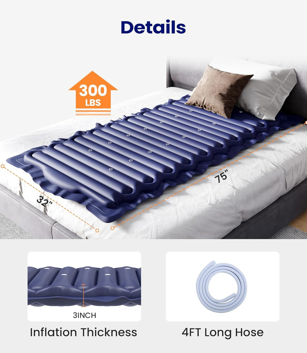 Alternating Air Pressure Mattress Pad with Adjustable Pump L900