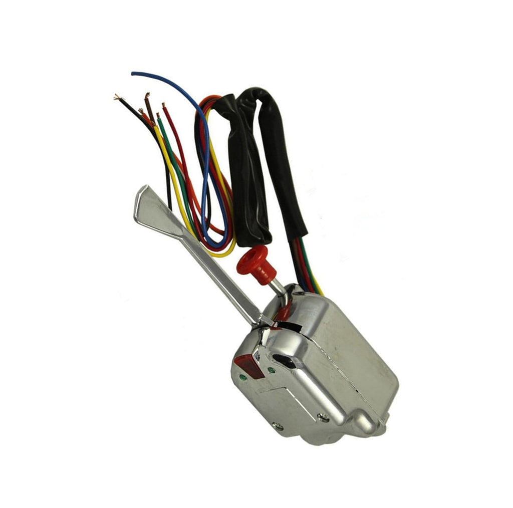 Chrome Turn Signal Switch 12V C416