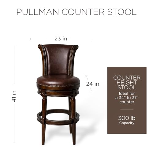 White Oak Finish Natural Color Fabric Counter Height Barstool with Back, Set of 2 K2598